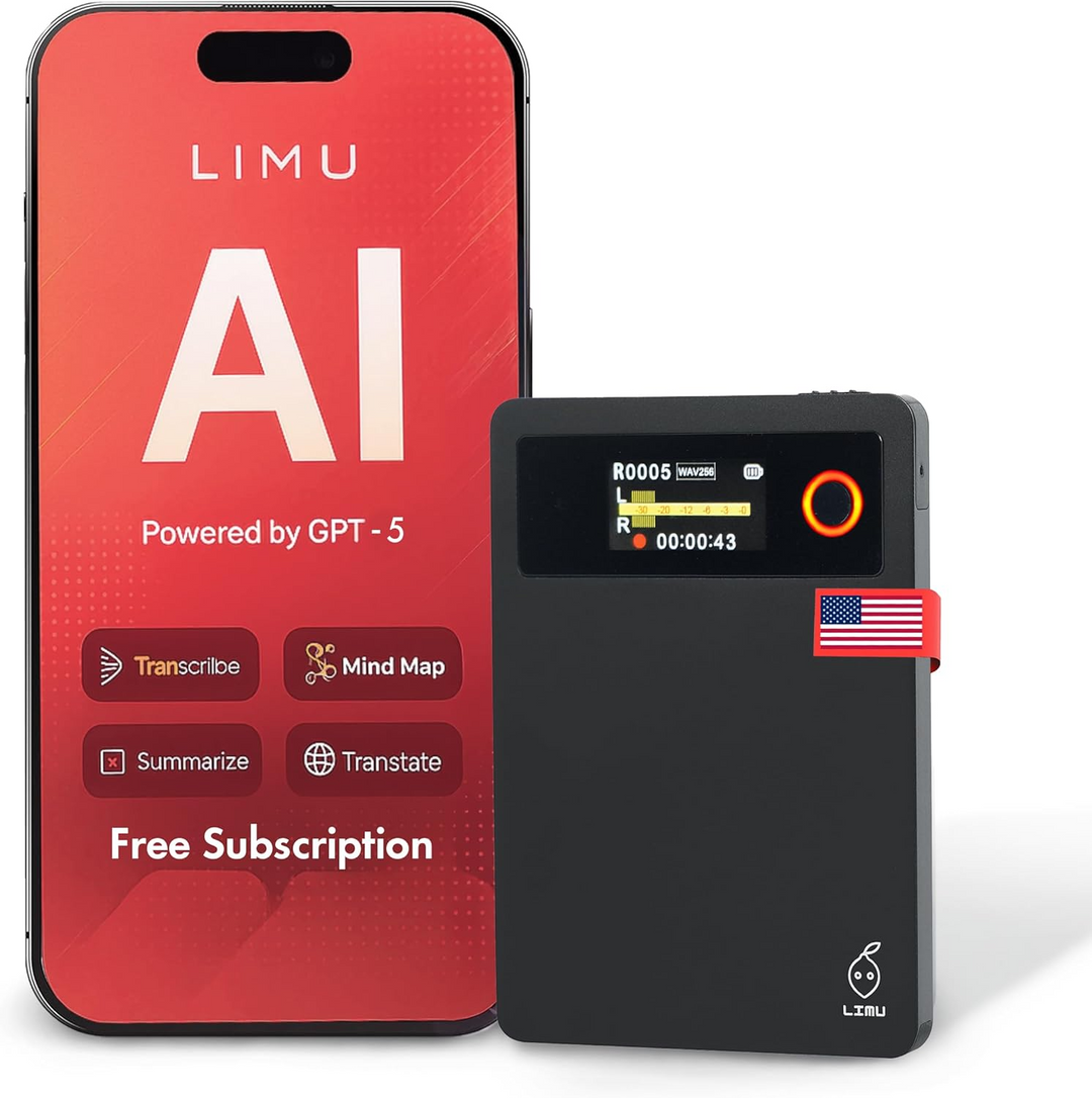 LIMU Pro Max - Flagship AI Voice Recorder