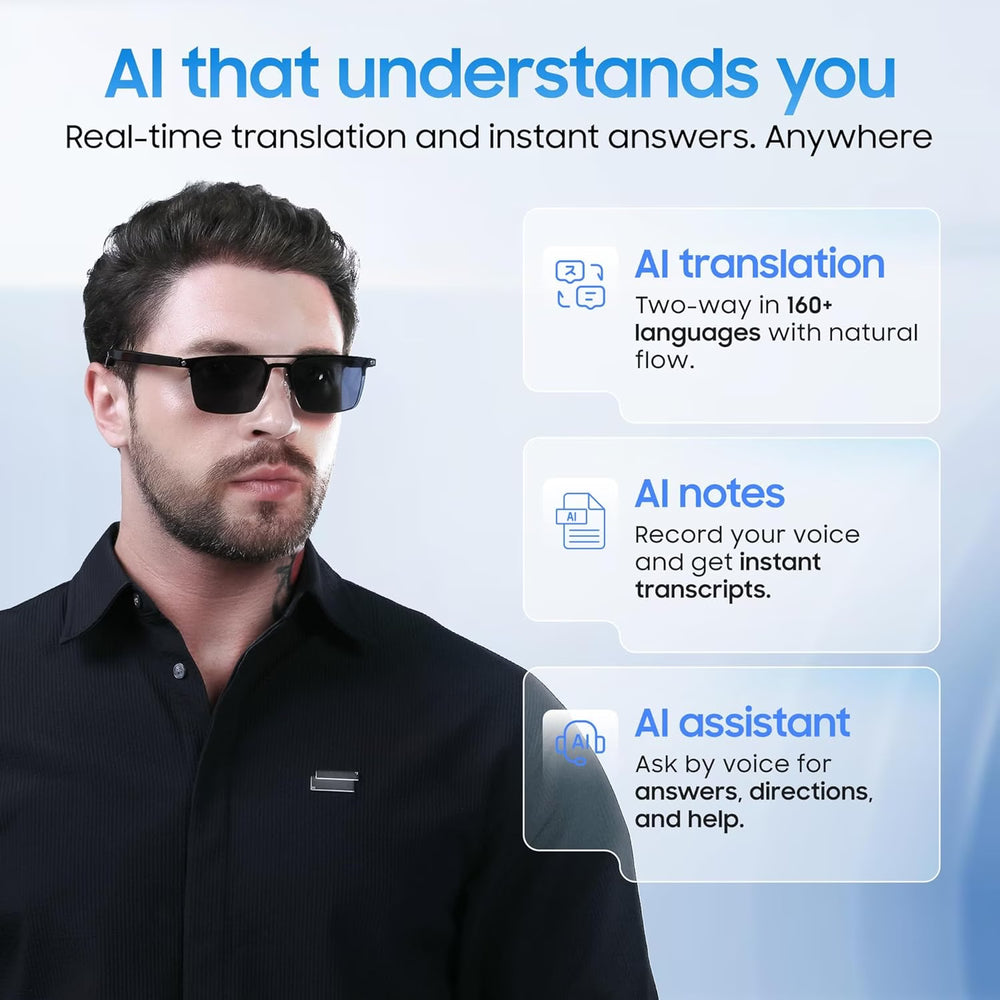 LIMU AlloyFlex Premium Smart Glasses