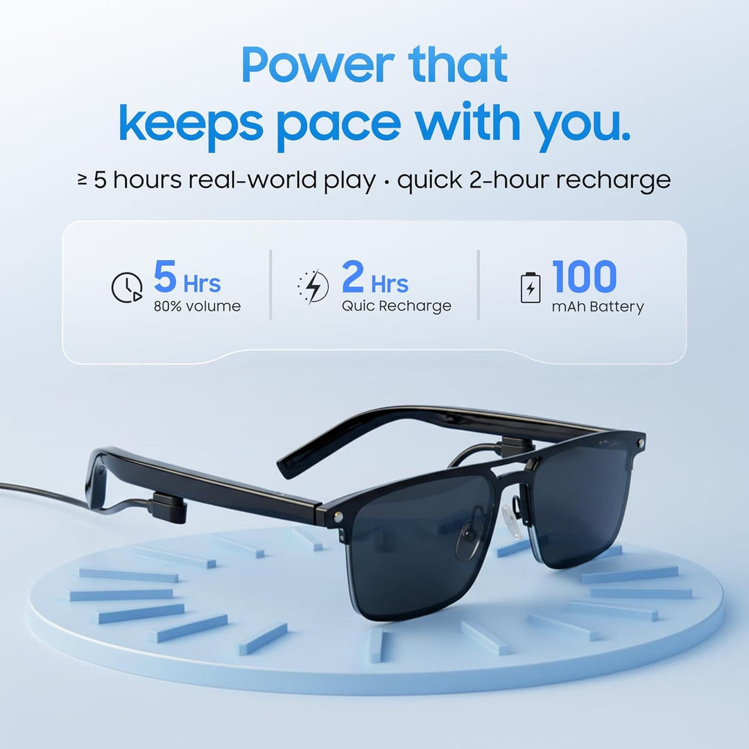 LIMU AlloyFlex Premium Smart Glasses