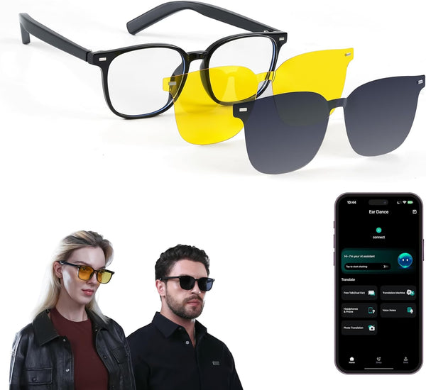 LIMU FlexLens Magnetic Smart Glasses