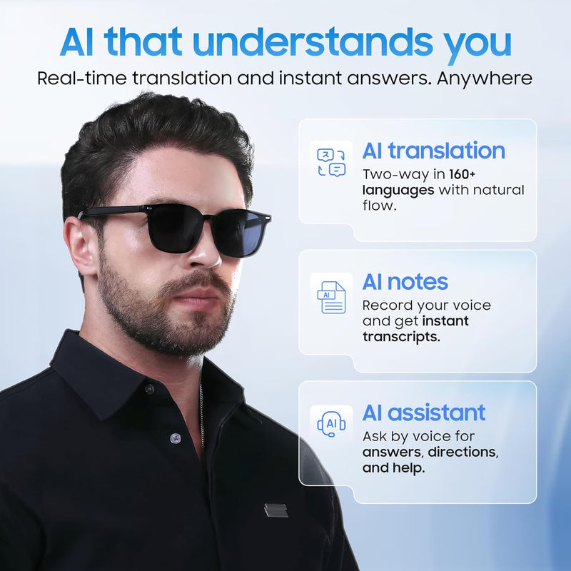 LIMU FlexLens Magnetic Smart Glasses