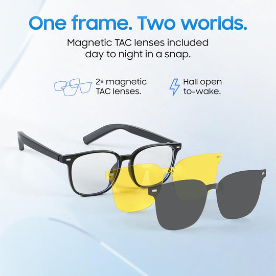 LIMU FlexLens Magnetic Smart Glasses