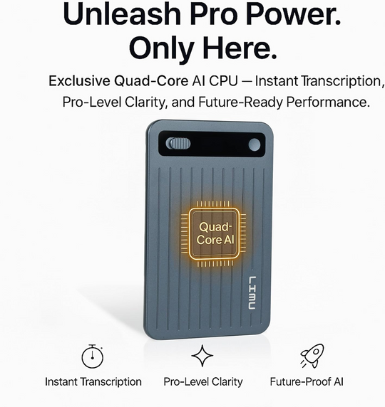 LIMU Pro Slim - Slim AI Voice Recorder