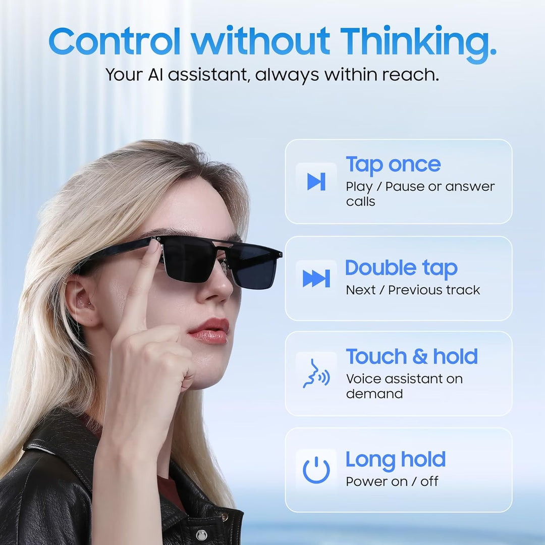 LIMU AlloyFlex Premium Smart Glasses