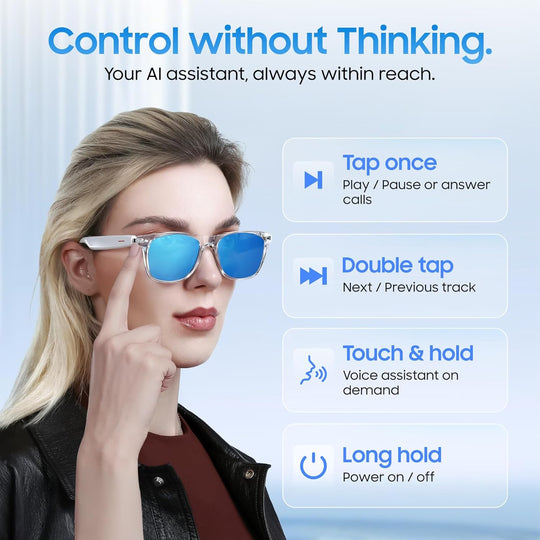 LIMU IceLens Open-Ear Smart Glasses