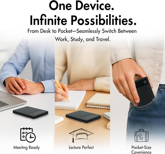 LIMU Pro Max - Flagship AI Voice Recorder