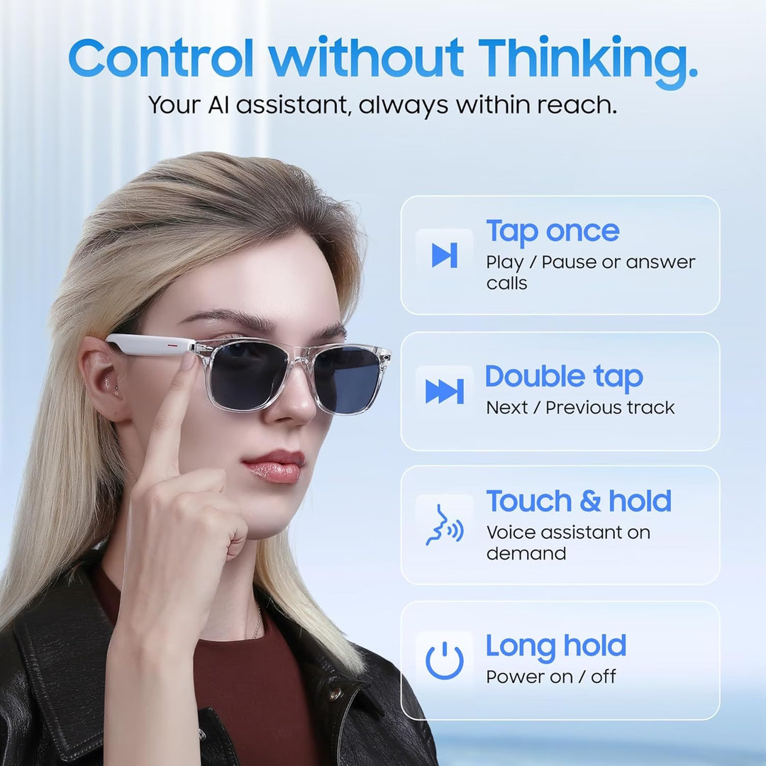 LIMU AirCore Open-Ear Smart Glasses