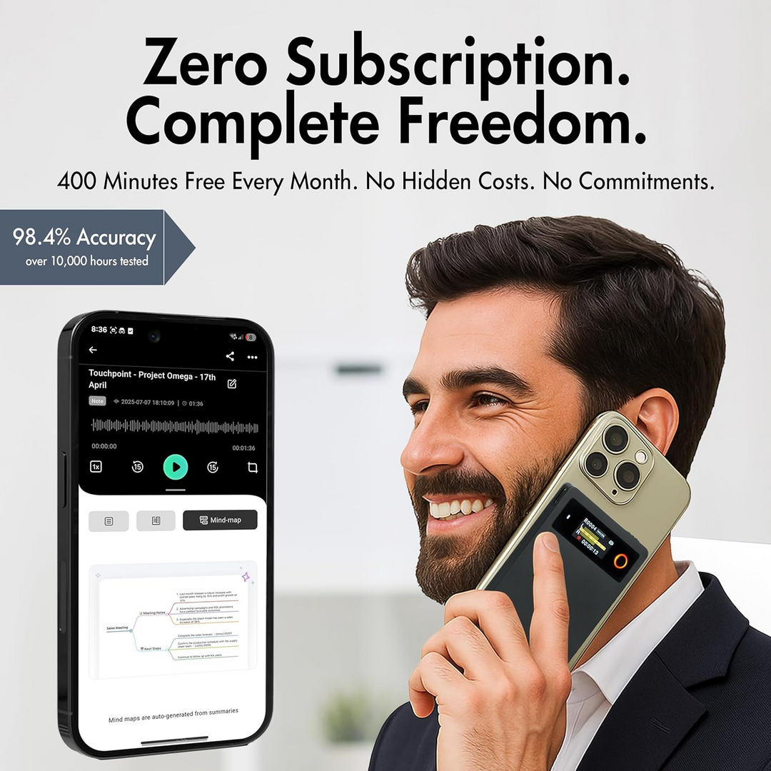 LIMU Pro Max - Flagship AI Voice Recorder